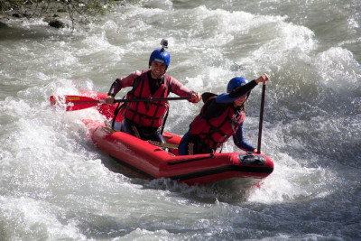 activite Canoraft : Isère, parcours initiation